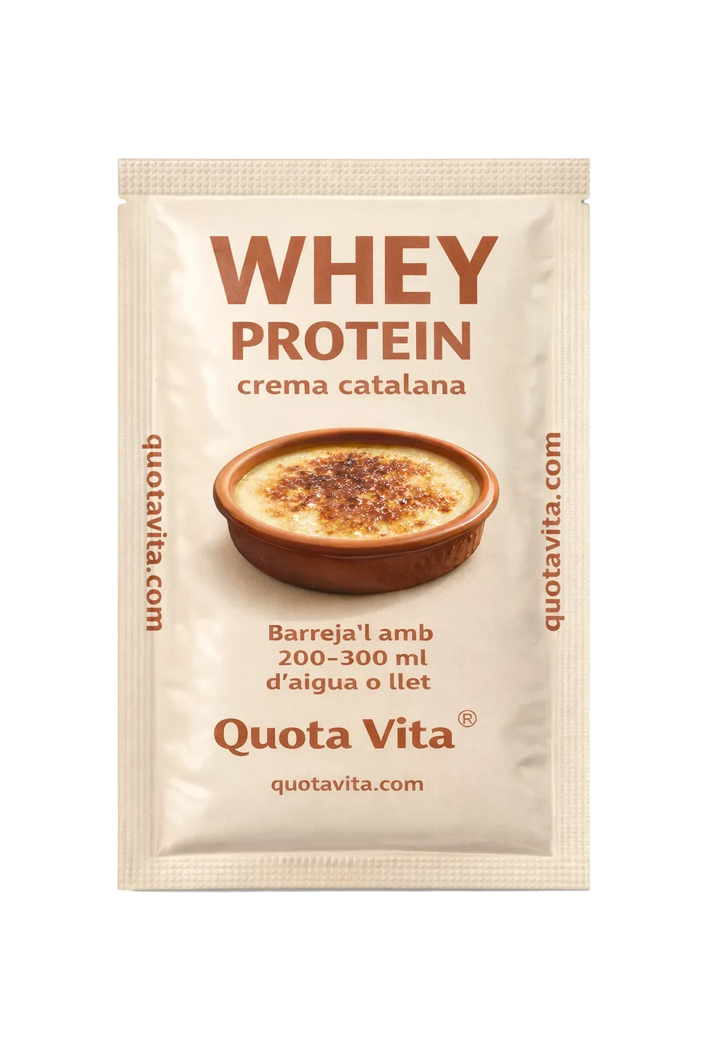Mostra de Proteïna Whey 80 % crema catalana