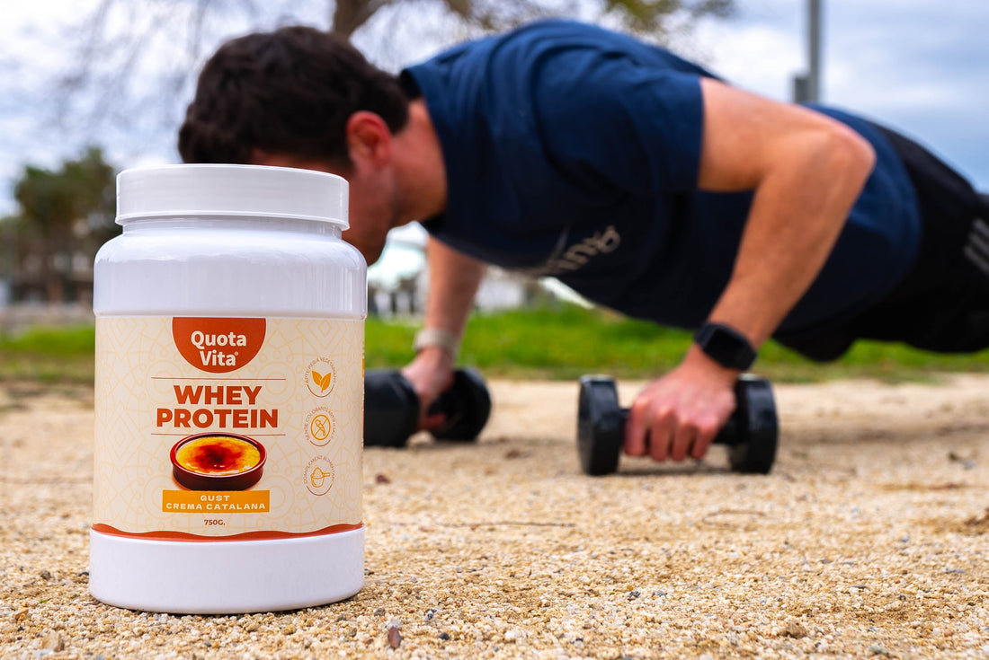 Whey Protein Quota Vita amb sabors locals catalans
