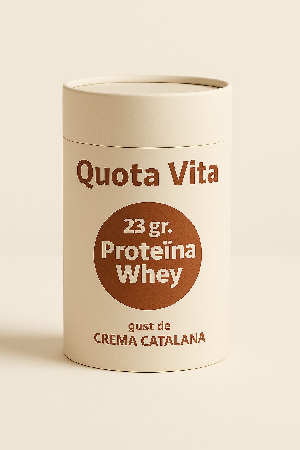 Proteïna en pols Whey Gust crema Catalana