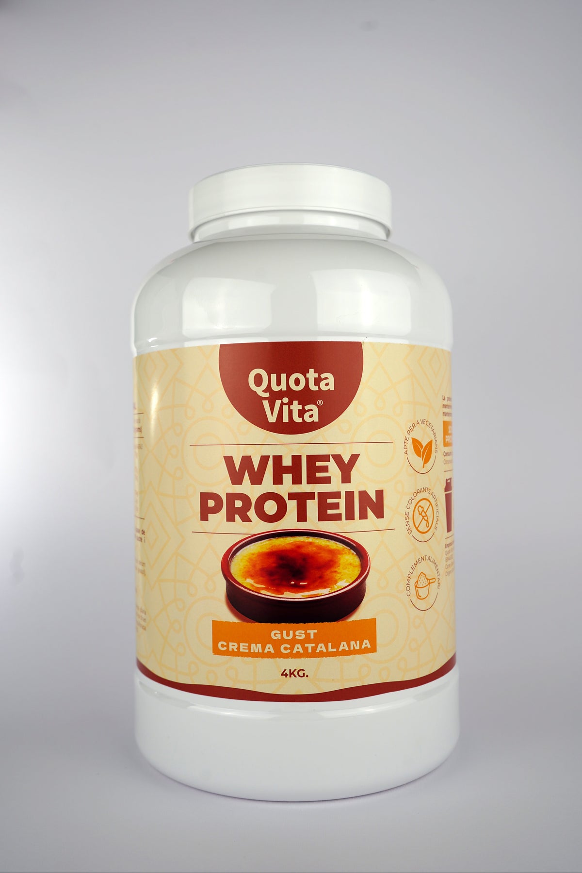 Whey Protein gust crema catalana, format 4 kg