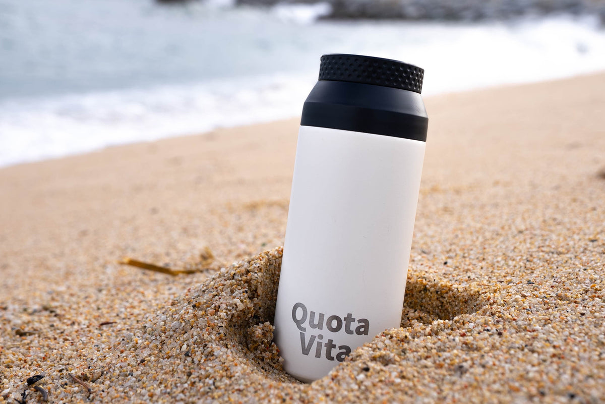 Pot whey protein neutre vista lateral - Quota Vita