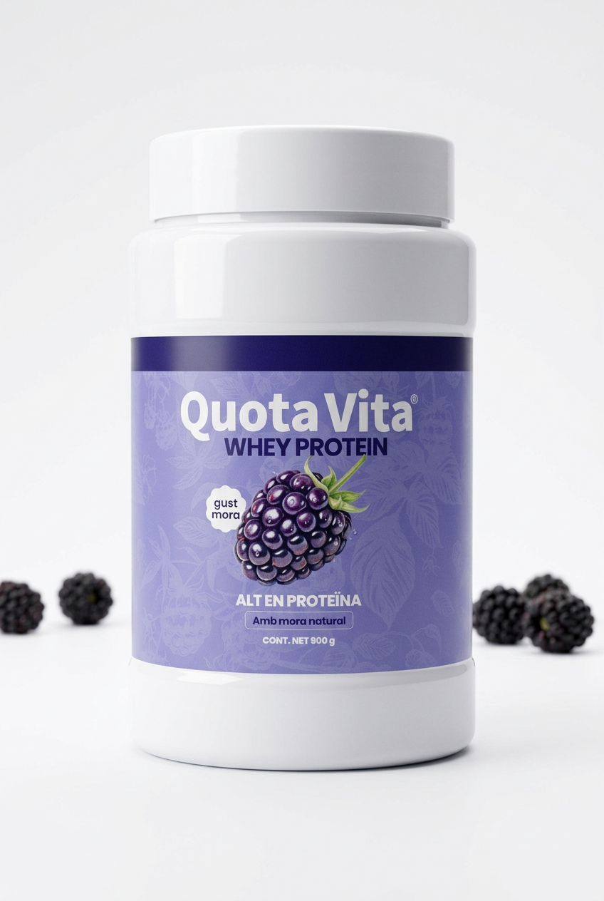 Whey Protein gust mora · Prevenda principis de novembre