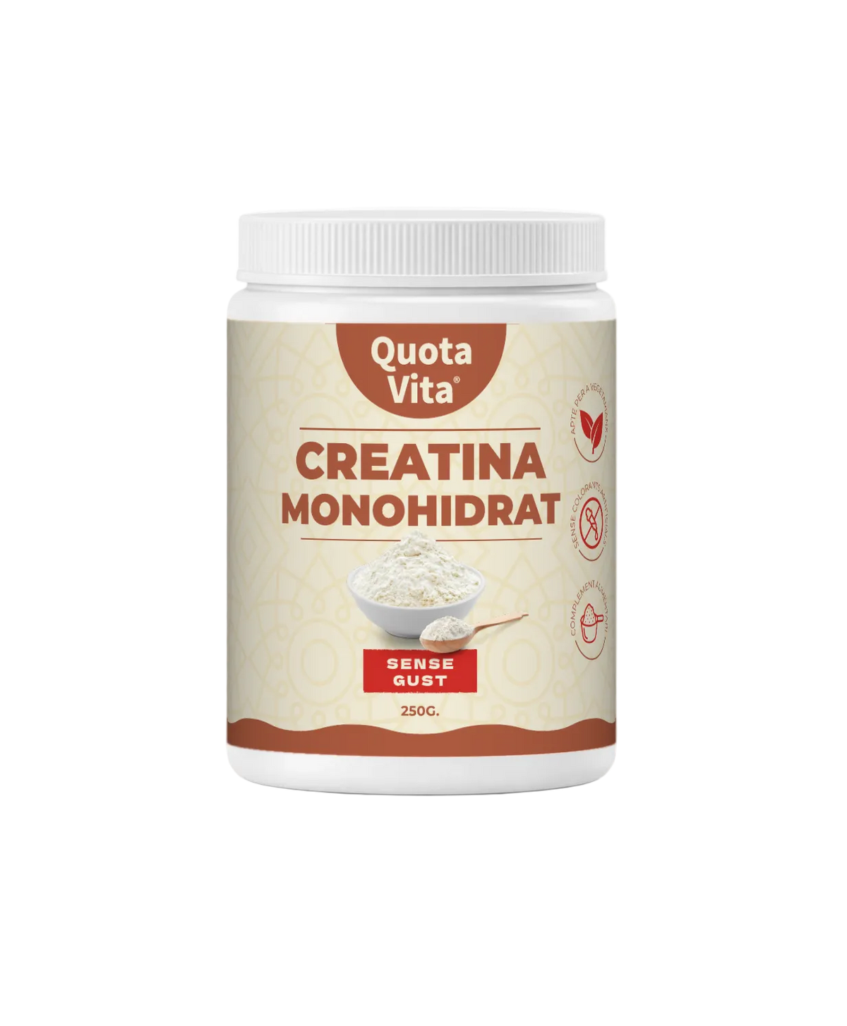 Whey protein amb creatina monohidratada 250g - Quota Vita