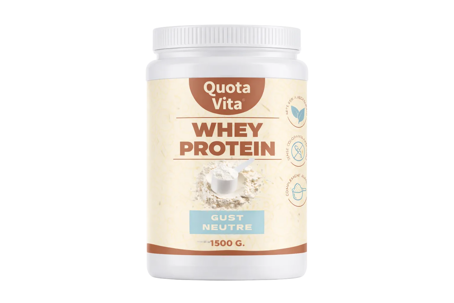 1500 g whey protein gust neutre