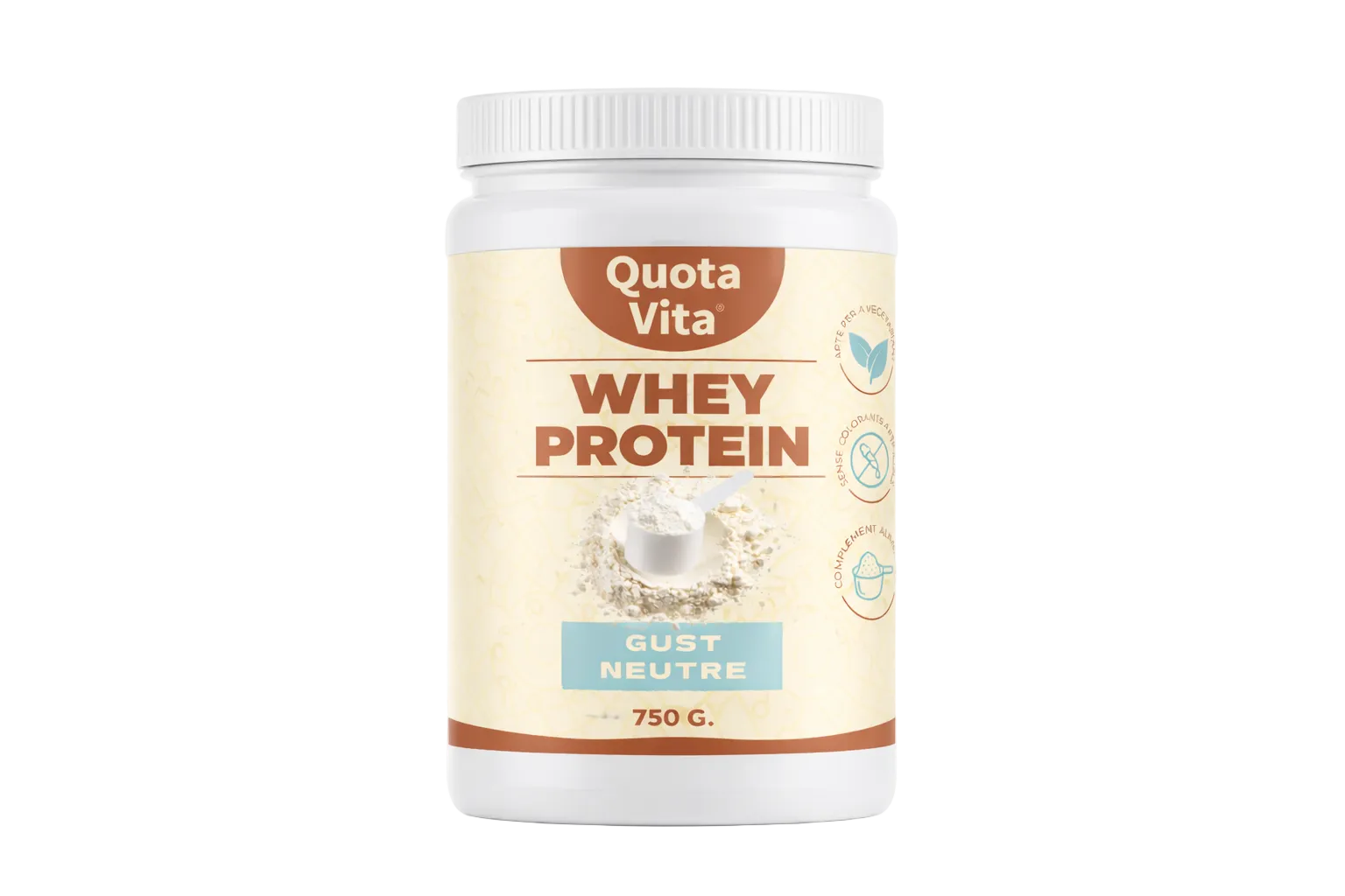 Whey Protein gust neutre 750g