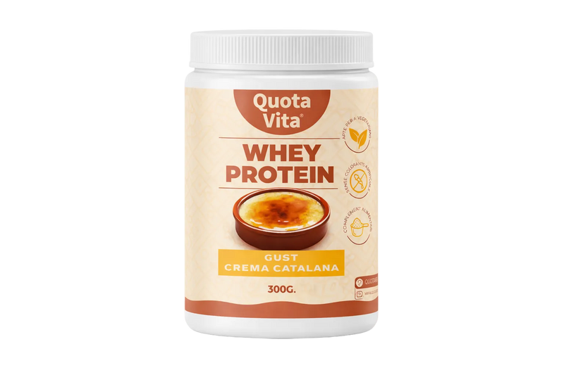 Whey protein gust crema catalana